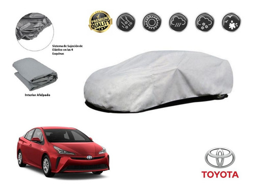 Funda Cubreauto Afelpada Premium Toyota Prius 1.8l 2018