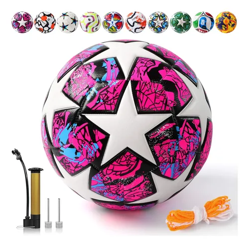Balón Fútbol Soccer Para Entrenamiento Champions Stars No. 5