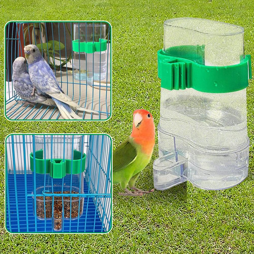 Dispensador De Agua Para Pájaros, Hervidor De Agua Con Drena
