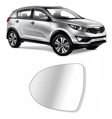 Vidrio De Espejo Kia Sportage 2011 A 2016 Izquierd