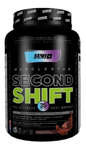 Star Nutrition Musclestar Second Shift Proteina Choco X2 Lbs