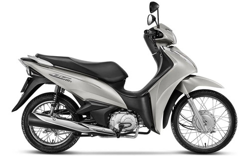 Moto Honda Biz 110i Prata 2024 2024 0km Com Garantia