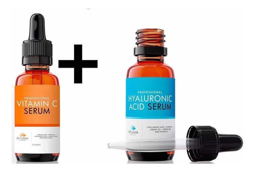 Ácido Hialuronico + Vitamina C 30ml Hecho En Usa