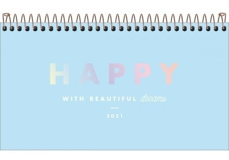 Agenda 2021 Semanal Happy Bolso M2 Tilibra
