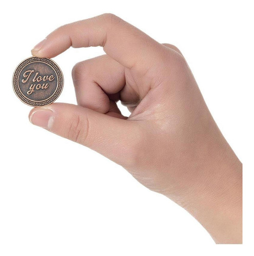 Regalos Del Día De San Valentín Pequeña Moneda Única