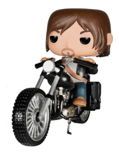 Funko monta la bicicleta de Daryl Dixon de The Walking Dead en Moto 08