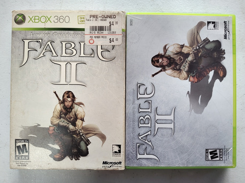Fable Ii Limited Collector's Xbox 360 Original Mídia Física