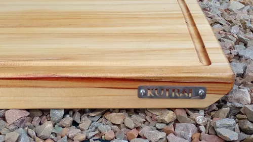 Tabla De Madera Para Asador, Cocina O Picar. Pino Paraná