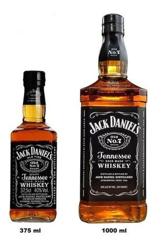 Combo Jack Daniel's - Old No.7 - 375ml/1 Litro