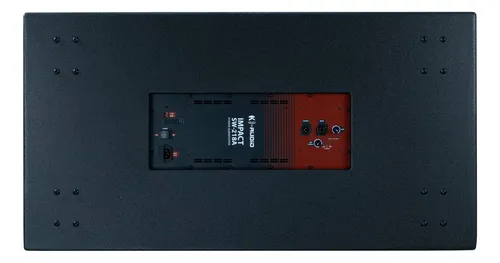 Caixa Sub Amplificado 2x18 Pol Subwoofer Ativo Impact Sw218a