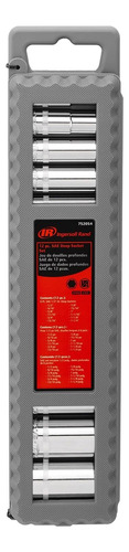 Ingersoll Rand 12 Pc. Juego De Llaves De Vaso Profundo De 1/