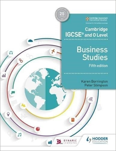 Business Studies Cambridge Igcse And O Level [fifth Editio*-