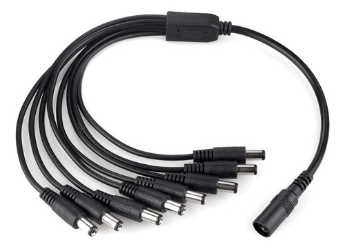 Cable De Alimentación Splitter De 1 Para 8 Vias Cámaras