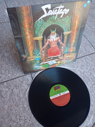 Lp Savatage Hall Ir Theo Mountain King 1987 Original Excel.