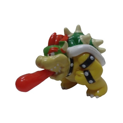 Boneco Bowser Cospe Chama Mc Donalds Colecionável 8cm Orig (Usado)