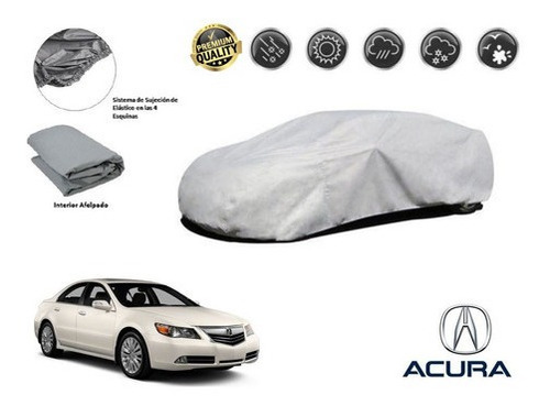 Funda Car Cover Afelpada Premium Acura Rl 3.7l 2010