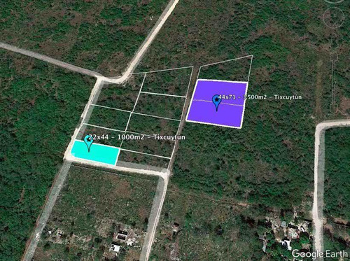 Terreno De 3,150 M2 (morado) En Tixcuytún, Merida