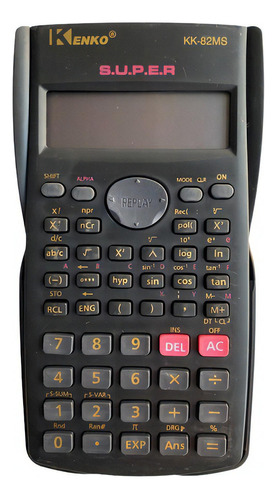 Kenko Kk-82ms - Calculadora Científica Cor Preto