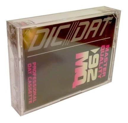 Digital Audio Tape Master Quality Dic-dat 92mq Dat