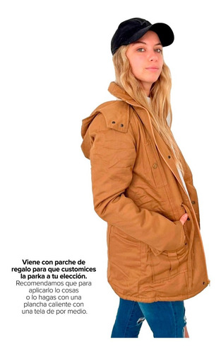 Imagen 3 de 10 de Parka Keru Camel