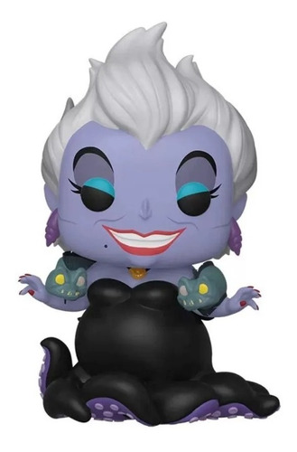 Boneco Funko Pop Disney Ursula 568 Pequena Sereia Viloes Ani