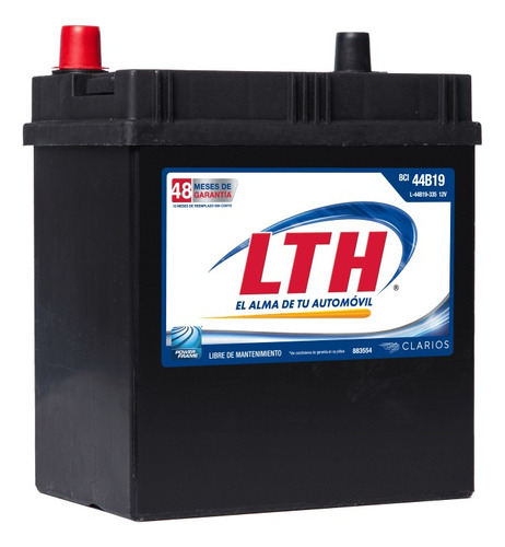 Pila De Carro Lth Modelo L-44b19-335. Entrega En Ecatepac