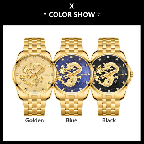 Relojes Impermeables De Lujo Chenxi 8220 De Las Mejores Marc Color Del Fondo Negro