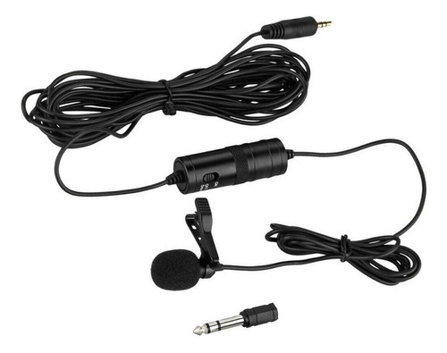 Microfono Lavalier Solapa Boya By-m1 Para Dslr Y Videocamara