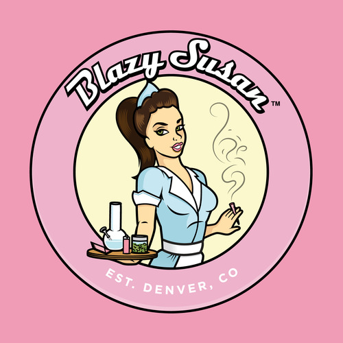 Stash Bag A Prueba De Olor Blazy Susan Rosa Lisa Rosa