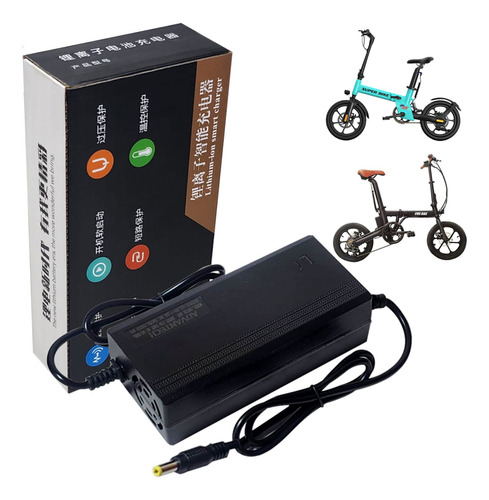 Cargador Para Bicicleta Eléctrica 36v Bat Litio Sal 42v 2a