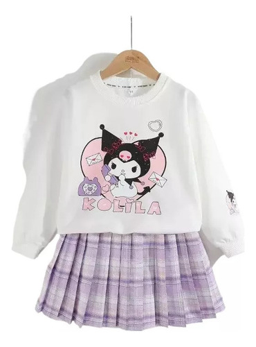Ll Conjunto Blusas Y Faldas Kuromi For Ropa Niñas