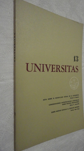 Revista Universitas - Nro 13 Diciembre 1969