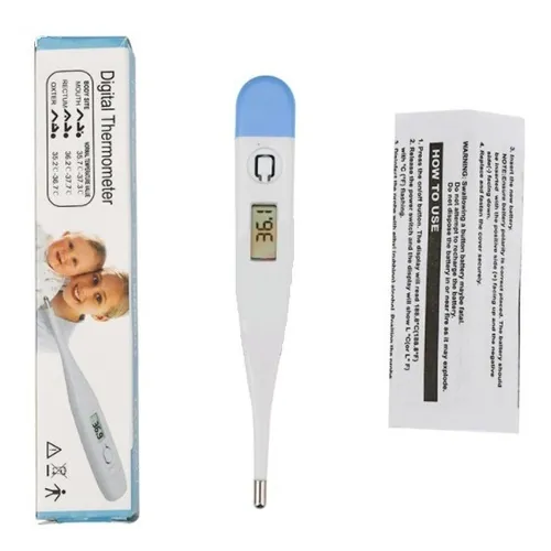 Termómetro Digital Corporal Axilar Oral Rectal Con Memoria
