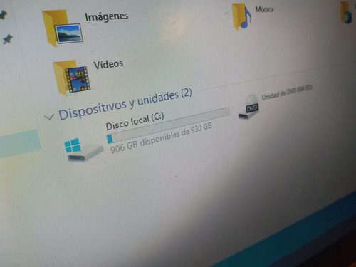 Computador Lenovo I5- 7400 / 4 Gb Ddr4 / 1 Tb / Win 10 (Usado)