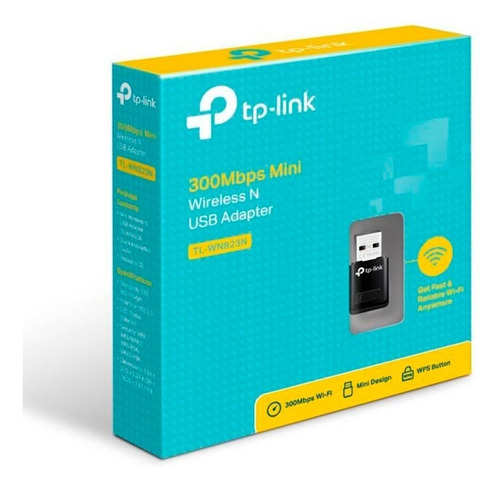 Tarjeta De Red Mini Usb Inalámbrico N 300mbps Tl-wn823n