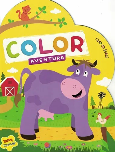Libro Para Pintar Vaca Color Aventura