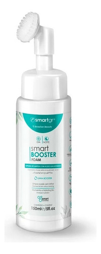 Smart Booster Foam Espuma Limpeza C/ Ácido Hialurônico 150ml Tipo de pele Todo tipo de pele