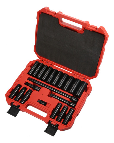 The Sleeve Specification Red Mold Laser Estuche Cr-v De 1/2