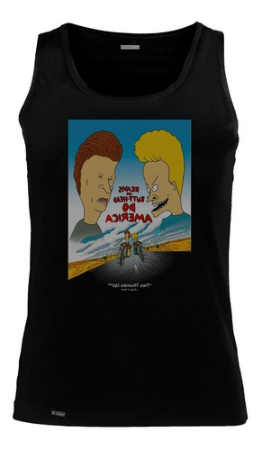 Camiseta Esqueleto Beavis Y Butt-head Do America Serie Sbo