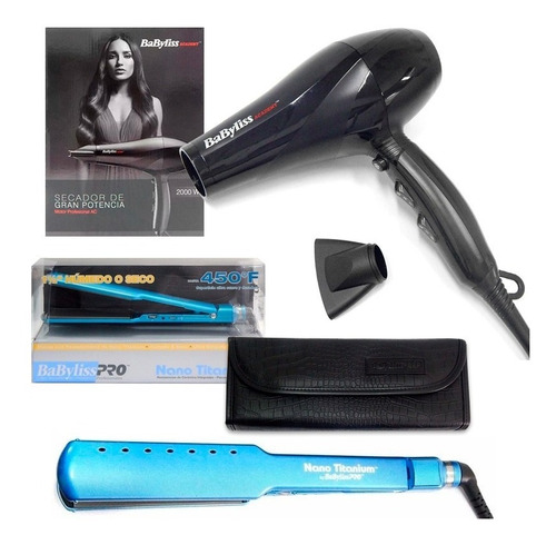 Babyliss Plancha Alisado 2073 + Secador Academy Profesional