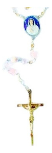 Rosario Multicolor Rosa Mistica Religioso