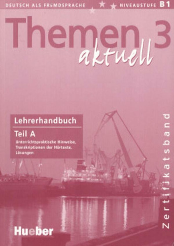 Themen aktuell 3a LHB(prof.), de Hueber. Editora Distribuidores Associados De Livros S.A., capa mole em alemão, 2004