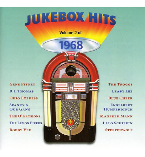 Various Artists Jukebox Hits Of 1968 Vol 2 Cd