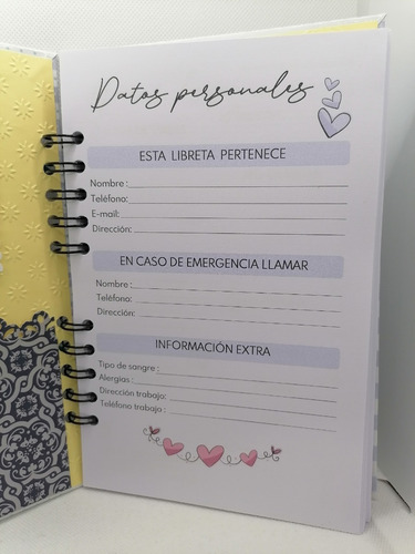 Planer Personalizado La Mejor Profe Media Carta