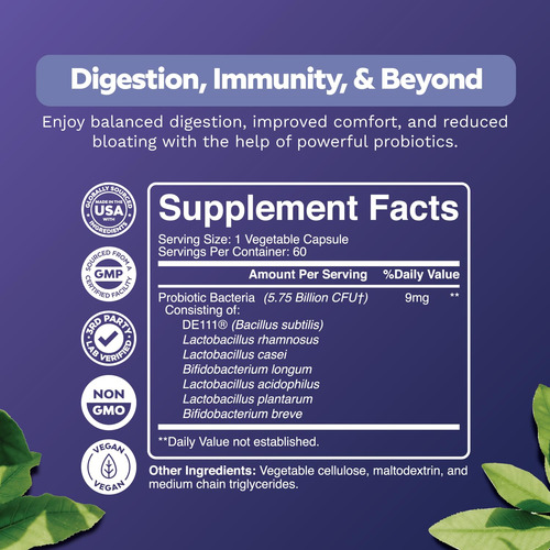 Bio Sense Colon Health Probióticos Y Prebióticos 60 Caps