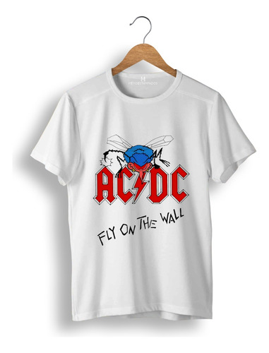 Remera: Ac Dc Fly Memoestampados