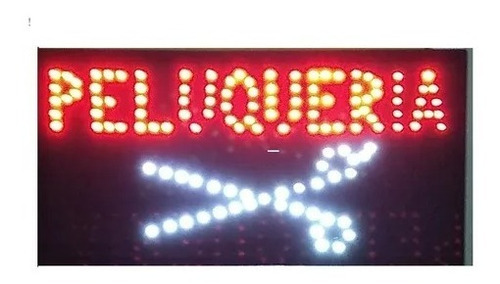 Cartel Led Kiosco Abierto Doble Palabra Leer Descripción