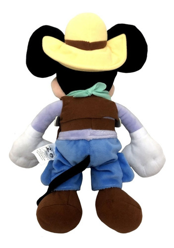 Imagem 3 de 4 de Boneco Pelúcia Mickey Cowboy Explorador Disney Original