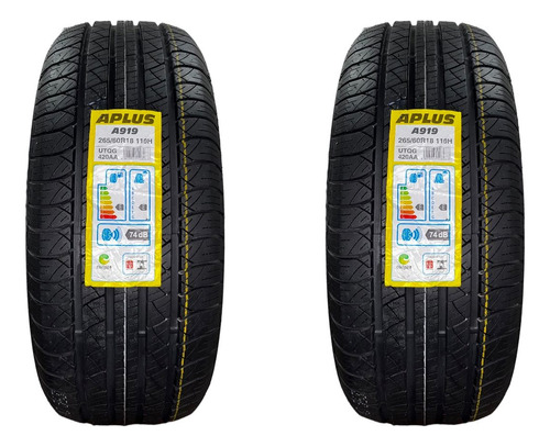 Pneu Aplus Tires A919 265/60 R18 110h - 2 Unidades