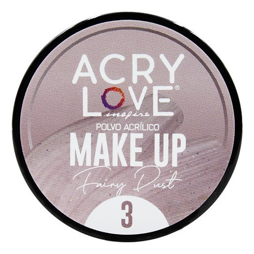 Acrylove - Polvo Acrilico Uñas Make Up Fairy Dust 3 (56 Gr)